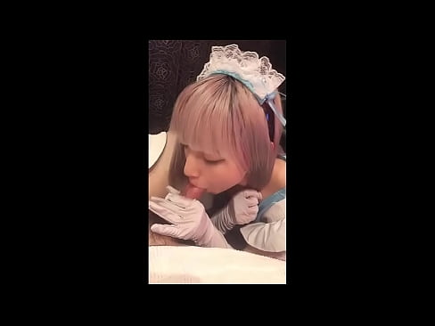 ❤️ Japoński Idol [mayuka], kostium francuskiej pokojówki, część 1, obciąganie i walenie konia z balsamem Porno at pl.hentaisaturn.ru ❌